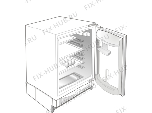 Холодильник Brandt USA1404E (409137, HPI1566) - Фото